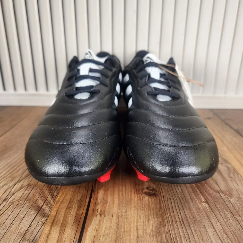 Adidas Goletto VIII FG Mens Sz 12 Black White Athletic Soccer Cleats Boot GX7793
